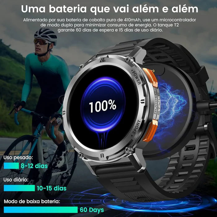 KOSPET TANK Relógio Inteligente T3