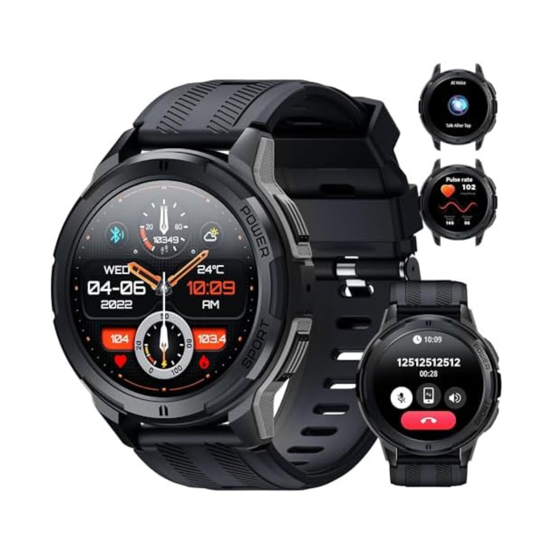 Smartwatch Oukitel BT12 46mm - Preto
